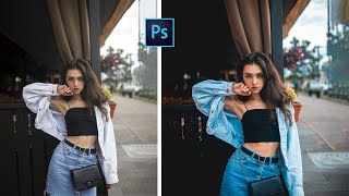 Orange and Teal Color Grading Effect in Photoshop | Photoshop Tutorial | Ammar Zaman