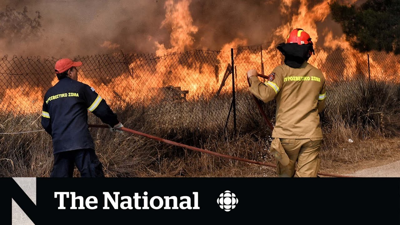 European crews battle wildfires as another heat wave sets in