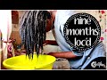 STARTER LOC WASH DAY ROUTINE| SPLITTING/JOINING LOCS