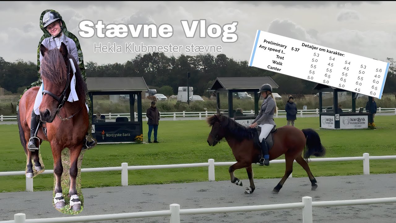 Stævne vlog - Hekla klubmester stævne // Lykke Krogh