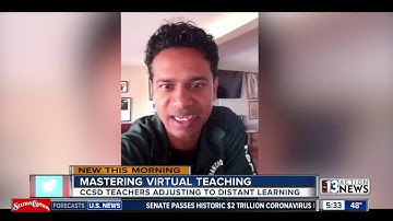 CCSD teachers adjust to distance learning