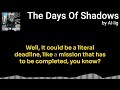 #ailig #podcast Let's talk about: THREE DAYS OF SHADOWS - The Lyrics