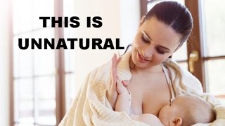 50: Mother breastfeeding baby is not natural say feminists