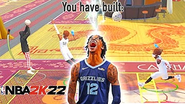 99 OVR JA MORANT BUILD NBA2K22! RETURNS TO THE PARK! BEST "2-WAY SLASHING PLAYMAKER"