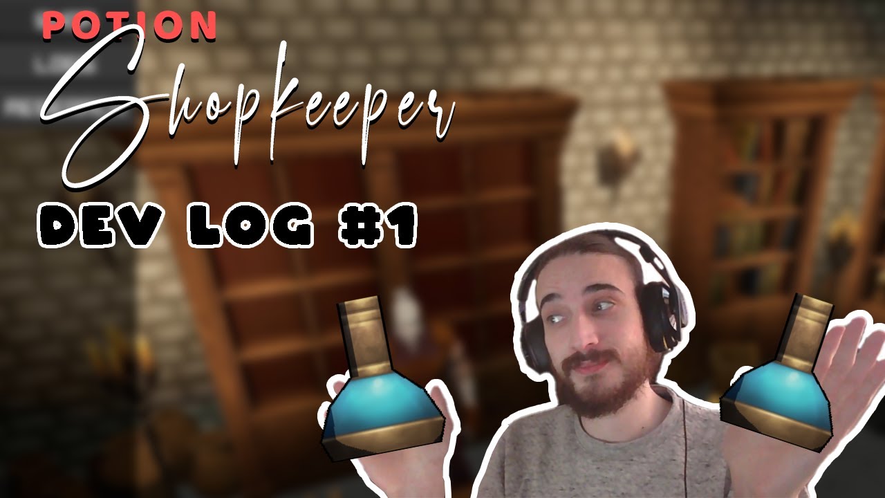 Brewing Magic in Potion Shopkeeper: Dev Log #1 | Laurence Creates - YouTube