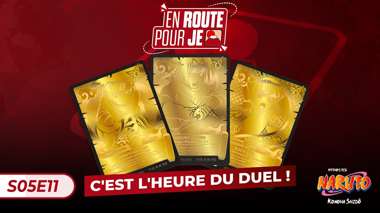 Présentation de Naruto Mythos TCG - En Route Pour Japan Expo S05