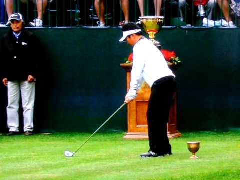 石川遼 を目指せ プレジデンツカップ 2009 3日目後半戦（1