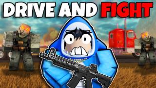 I BARELY Survived Roblox DRIVE AND FIGHT... screenshot 4