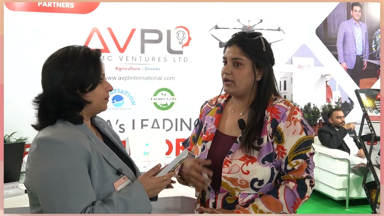 Archita Modi, Ass. Vice President -  AVPL as an esteemed exhibitor at the Franchise India Expo 2024.
