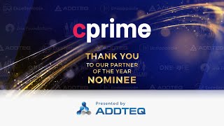 Addteq partner of the year award 2021 nominee cPrime