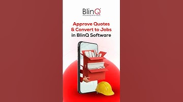 How to Approve Quotes & Convert to Jobs in BlinQ Software | Step-by-Step Guide