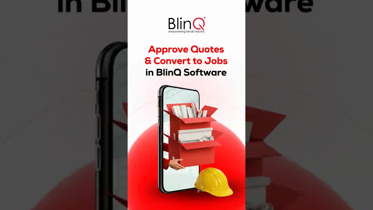 How to Approve Quotes & Convert to Jobs in BlinQ Software | Step-by-Step Guide