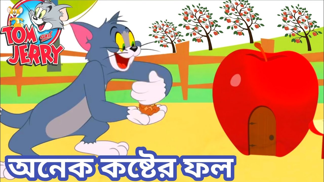 অনেক কষ্টের ফল Tom and Jerry Bangla cartoon Tom and Jerry cartoon