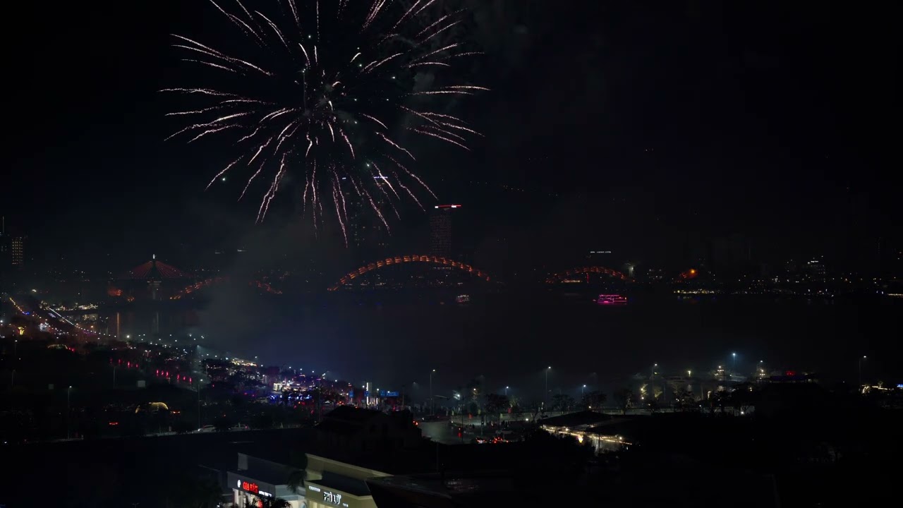 DANANG VIETNAM | TET NEW YEAR FIREWORKS