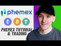 Phemex tutorial phemex spot  leverage trading