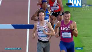 Final Men's 3000m Steeplechase. PanAm Games. Santiago 2023