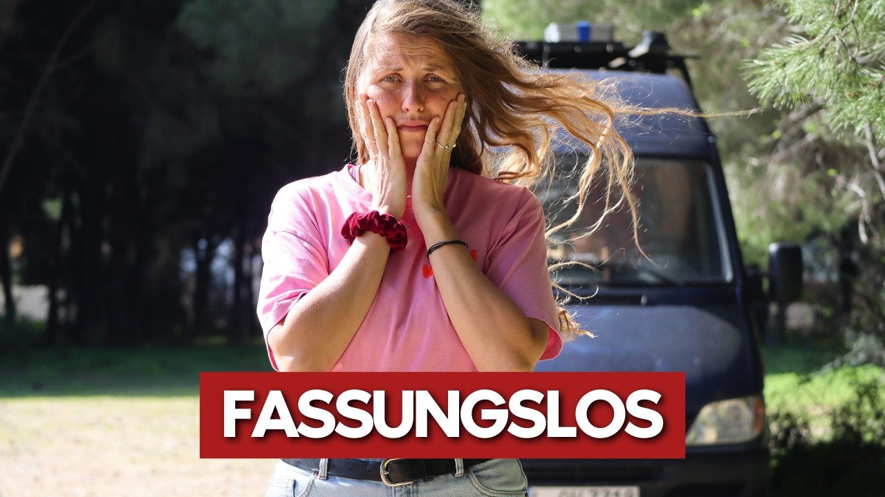 Wir finden einen VERLETZTEN STRAßENHUND alleine im Müll | VANLIFE in Spanien