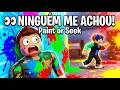 O ESCONDERIJO PERFEITO no Paint or Seek Roblox