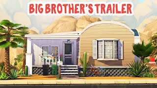 Big Brothers And Teen Sisters Trailer Furnishing Simlicy Starters The Sims 4 Speed Build