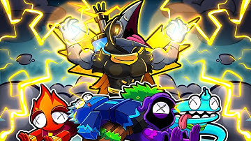 Morph World but LIGHTNING GOD Destroys EVERYTHING! (Roblox)