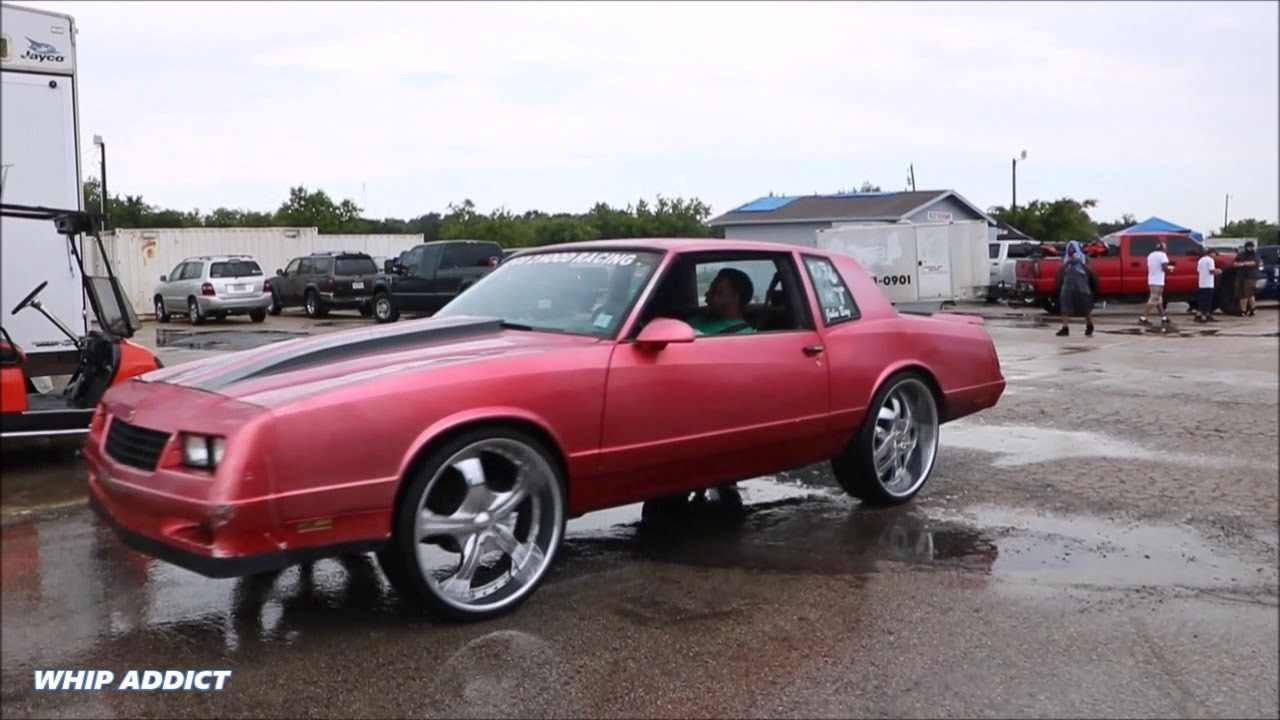 WhipAddict: The Return of Silent Killer Jr's Monte Carlo SS on 24s after the Wheels Broke Off