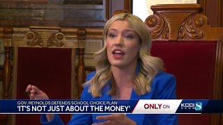 KCCI's Chief Political Reporter Amanda Rooker sits down with Gov. Kim Reynolds