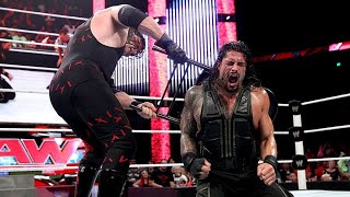 Roman Reigns vs Kane - Last Man Standing Match - Monday Night Raw, August 4, 2014 screenshot 3