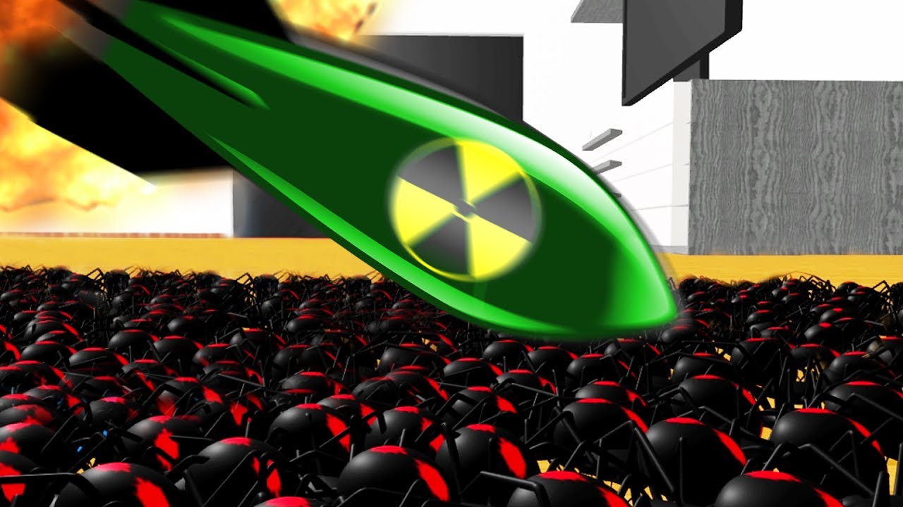 2000 LB TOXIC BOMB vs BLACK WIDOW SPIDERS Home Wars Part 2