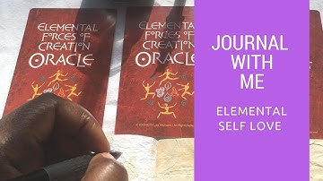 Journal With Me: Weekly Oracle Journaling