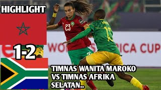WOMENS FOOTBALL: DRAMATIS... TIMNAS WANITA MAROKO VS TIMNAS AFRIKA SELATAN...