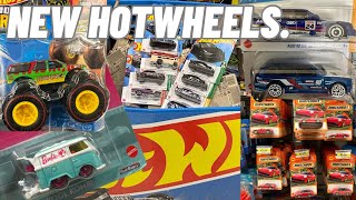 NEW HOT WHEELS! BARBIE KOMBI, G CASE, MONSTER TRUCK TREASURE HUNT, AND LOTS OF PORSCHES!