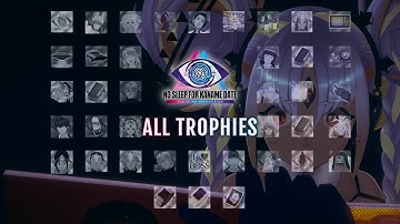 No sleep for Kaname Date From Ai somnium files walkthrough - All 39 trophies/achievements guide