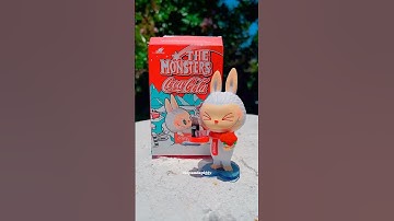 #unboxing super surprise 🥳📦 the monsters coca-cola series figures #popmart #labubu #toycollector