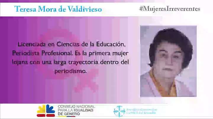 TERESA MORA DE VALDIVIESO