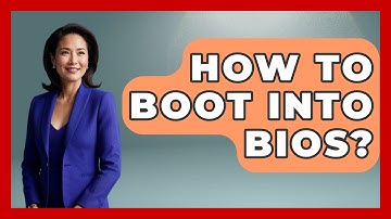 How To Boot Into BIOS? - The Hardware Hub