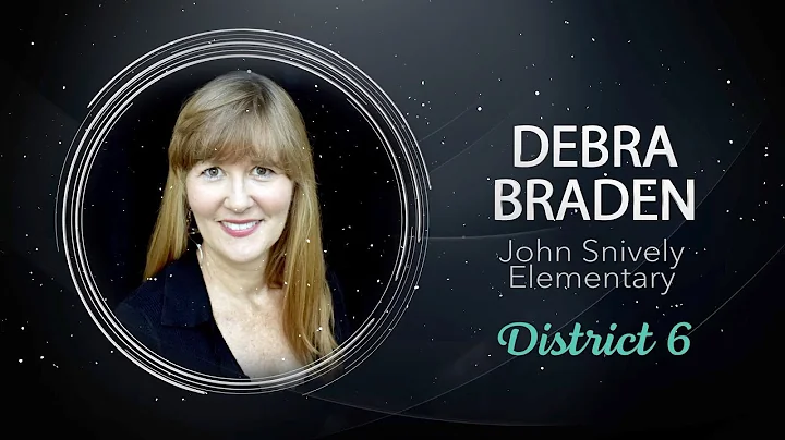 The District 6 Teacher of the Year Finalist - Debr...