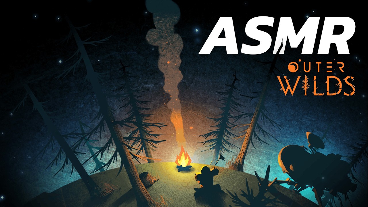 ASMR - Découverte de Outer Wilds (pour t'endormir à la belle étoile)