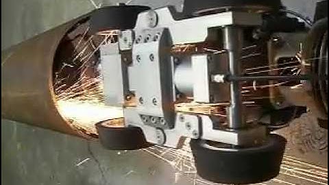 Grinding Robot for internal pipe application on surfaces and weld seams