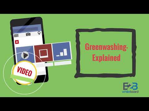 Greenwashing  - Explained