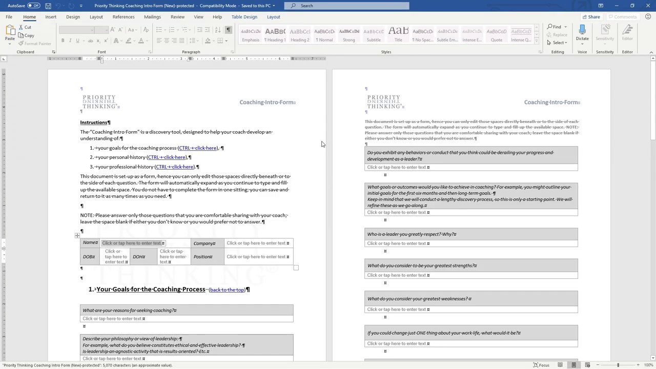 Un-Protecting Microsoft Word Document without Password on Windows 10