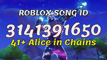 41+ Alice in Chains Roblox Song IDs/Codes