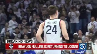 Braylon Mullins makes decision about UConn return