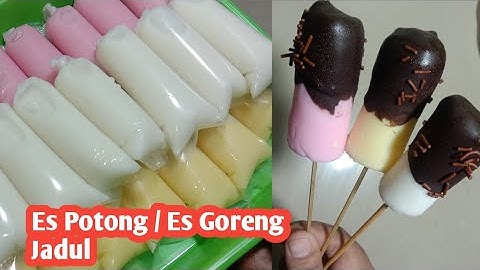Thumbnail of Anak-anak suka banget ‼️Es Potong /Es Goreng celup coklat enak manis,gurih,lembu banget.