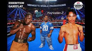 Fight Night Round 2 Gameplay |PS2| Floyd Mayweather Jr vs Manny Pacquiao