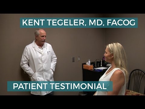 Dr. Kent Tegeler & Northland OB/GYN staff provide compassionate care to patient for over 10 years