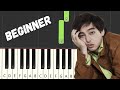 Glimpse of Us - Beginner Piano Tutorial