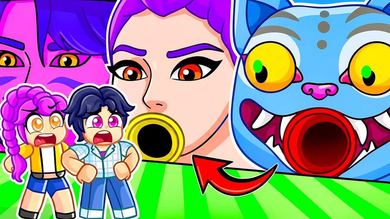 SAJA BOYS Pick a KPOP DEMON HUNTERS SLIDE in Roblox!