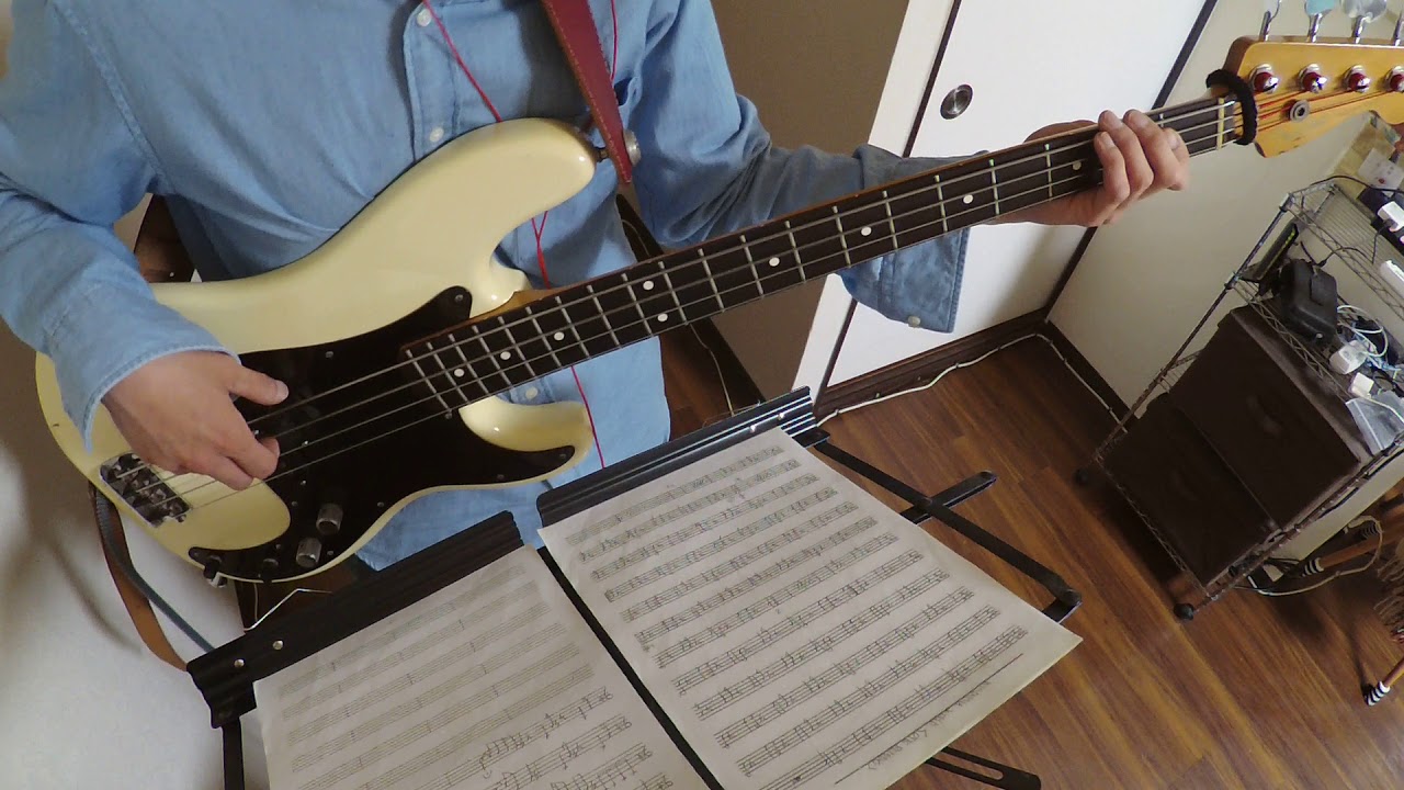 Otis Redding Wonderful World (bass cover) YouTube