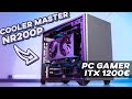 Je monte un pc gamer itx  1200 dans un cooler master nr200p  avec rtx 3060 ti