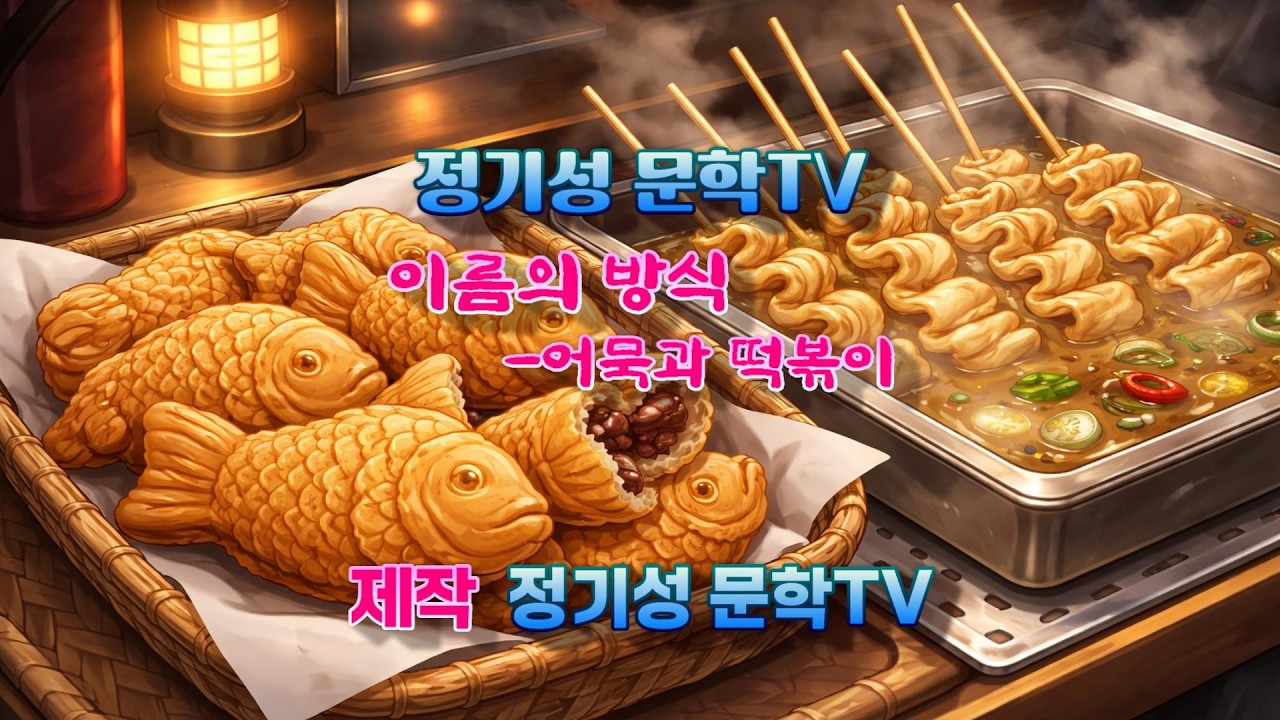 [정기성 문학TV] 이름의 방식  어묵과 떡볶이
